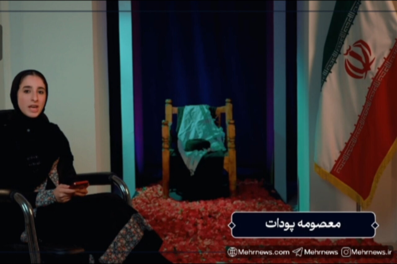 شعرخوانی هنرمند هرمزگانی برای کودکان مظلوم مدرسه شجره طیبه میناب