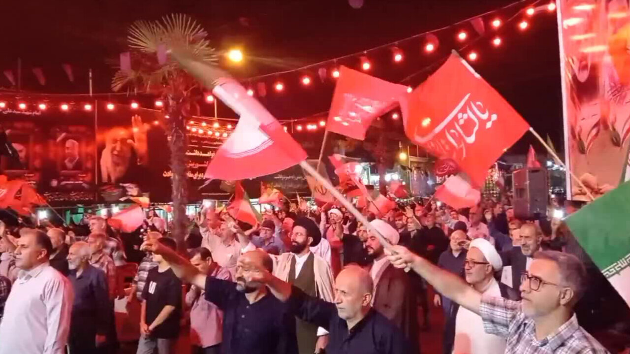 تکرار اجتماع پرشور مردمی در نوشهر