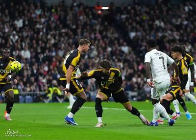 شهرخبر - برد سخت رئال مادرید در دقیه ۹+۹۰