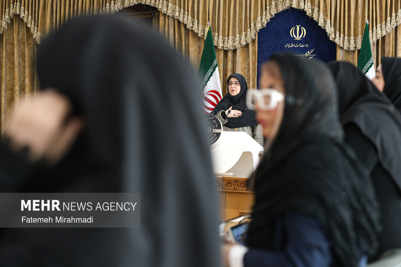 نشست خبری سخنگوی دولت
