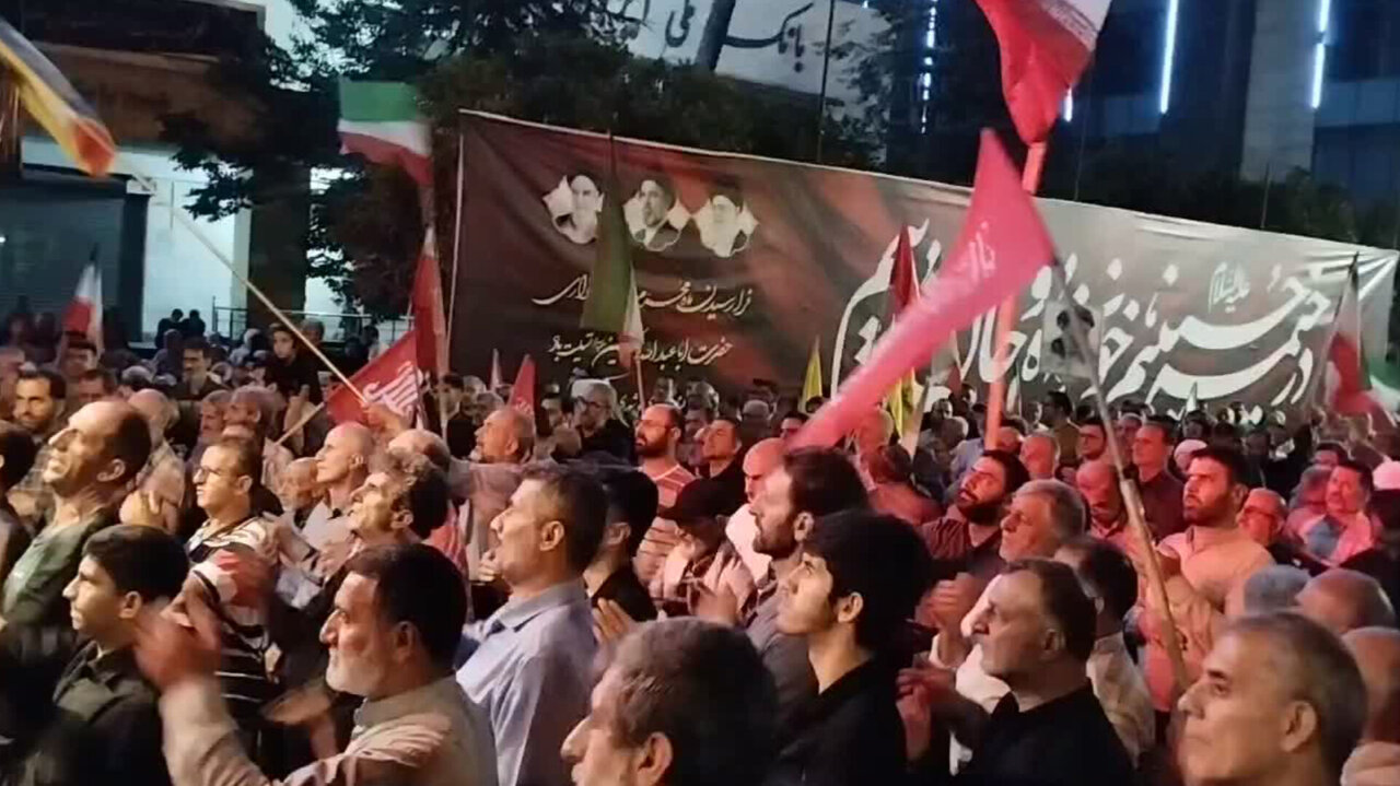 شور انقلابی مردم بابل در خیابان