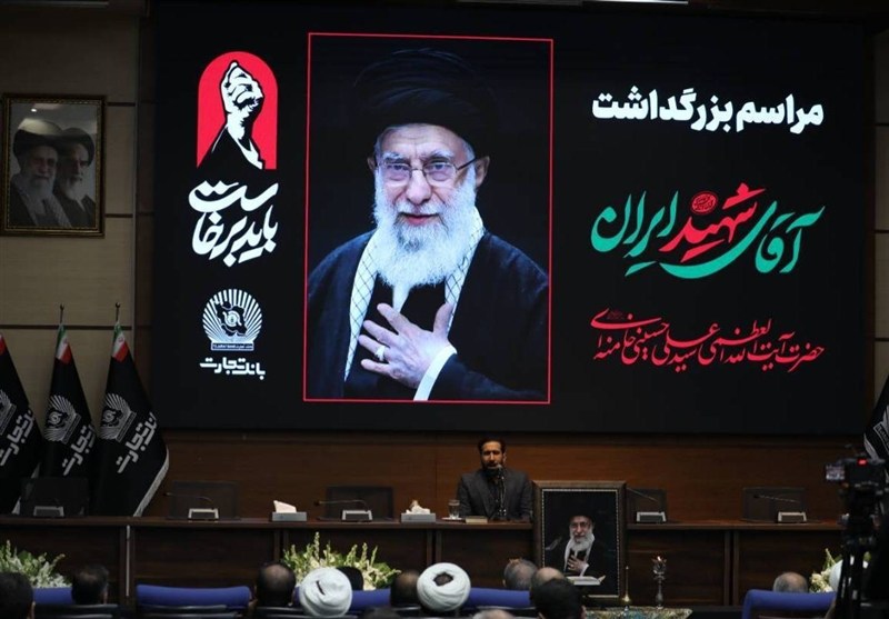 مراسم بزرگداشت «رهبر شهید انقلاب اسلامی» در بانک تجارت