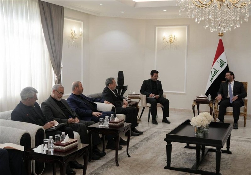 دیدار عراقچی با رئیس پارلمان عراق