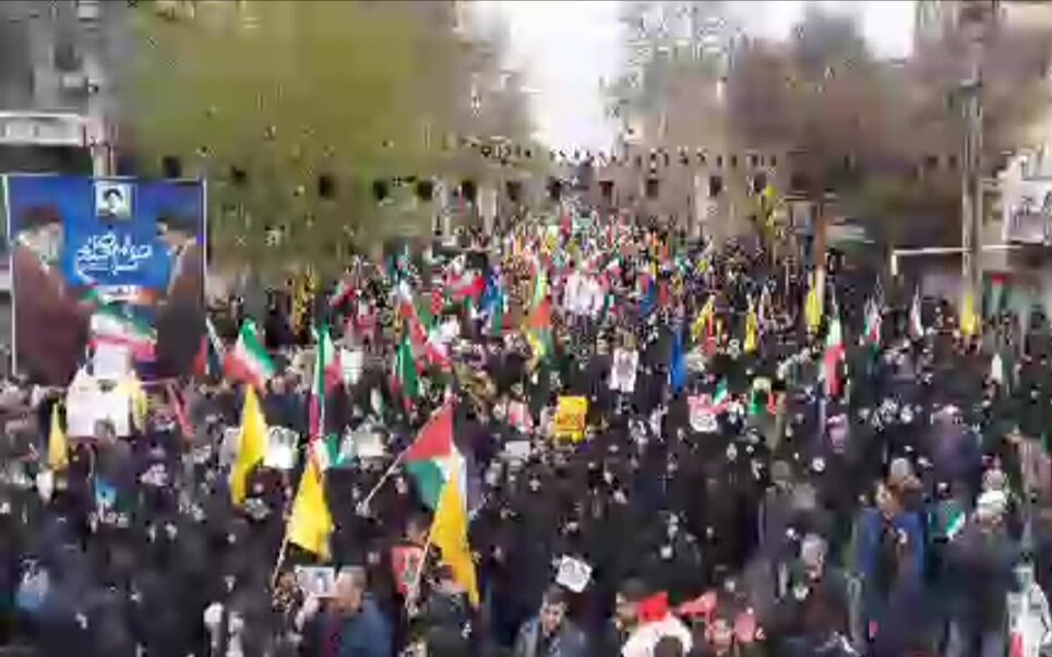حضور حماسی مردم ورامین در روز قدس