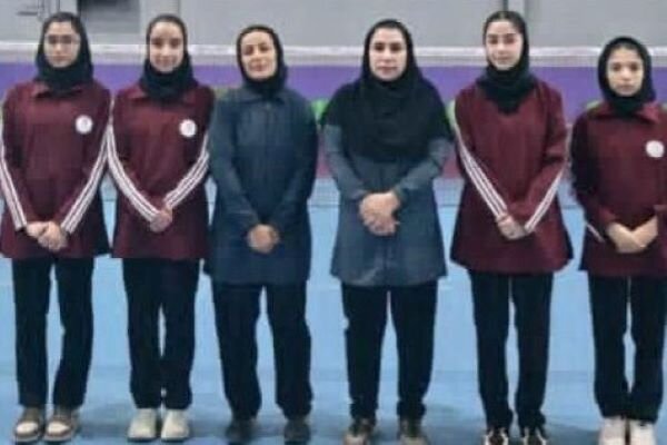 تیم بدمینتون دختران دانش آموز استان بوشهر نایب قهرمان کشور شد