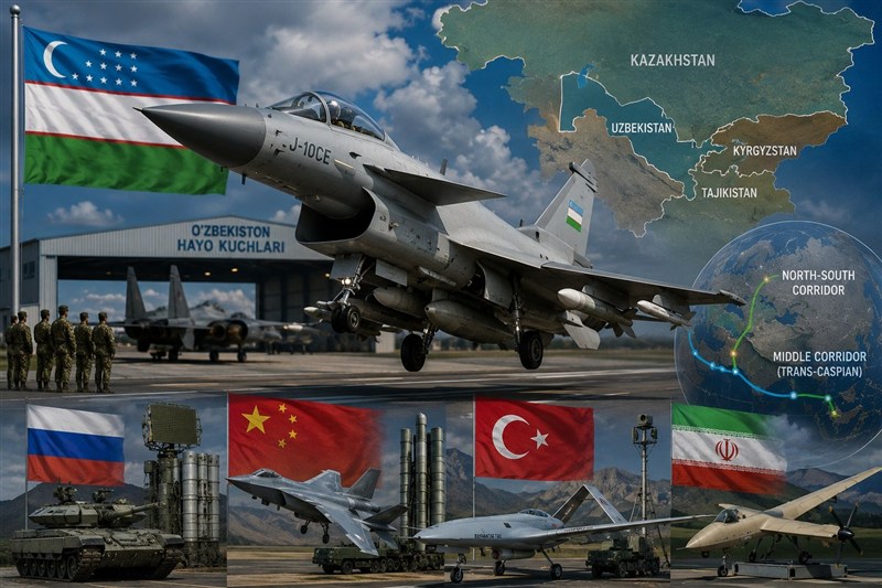 پایان انحصار تسلیحاتی روسیه؛ چرخش هوایی ازبکستان به سوی جنگنده‌های چین