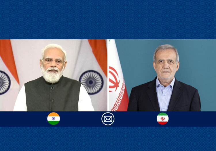 پزشکیان فرا رسیدن سالگرد استقلال جمهوری هند را تبریک گفت