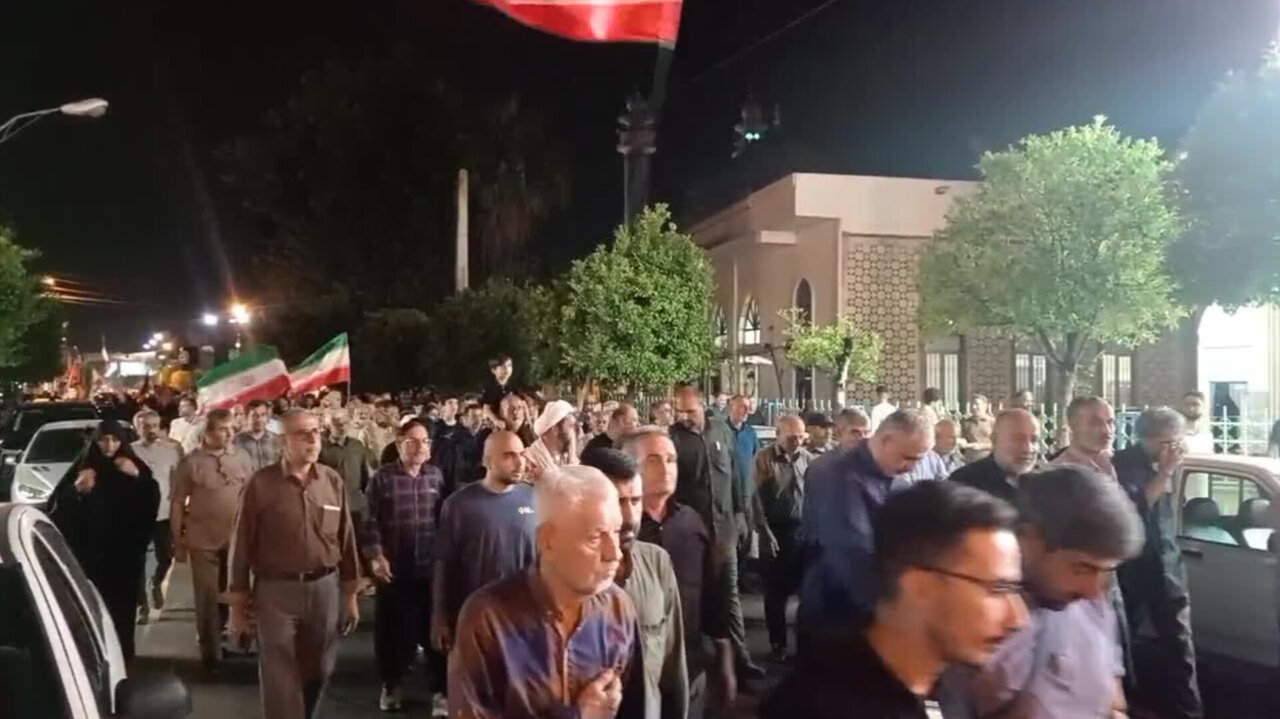 برگزاری اجتماع پرشور مردمی در نوشهر