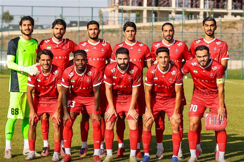 برتری پرسپولیس با ١١ گل در دیداری تدارکاتی