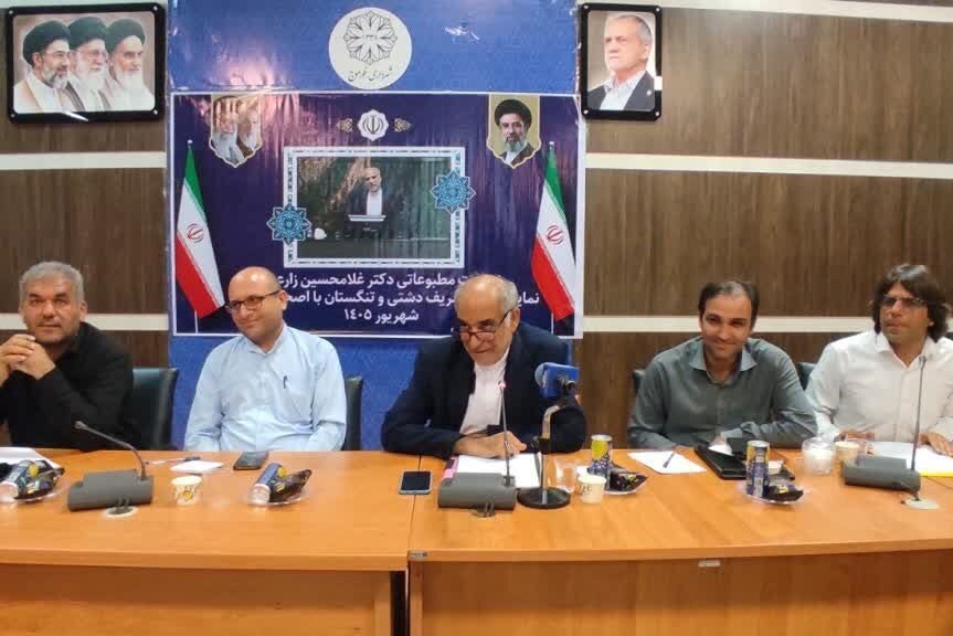 زارعی: دشتی و تنگستان برای اولین بار مشمول عوارض آلایندگی شدند