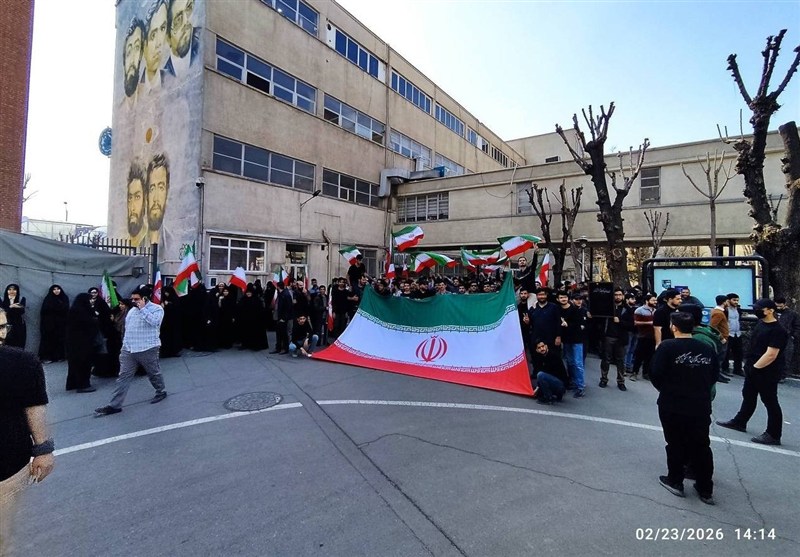 ترامپ و نتانیاهو! این تصویر واقعی دانشگاه‌ شریف است؛ ببینید