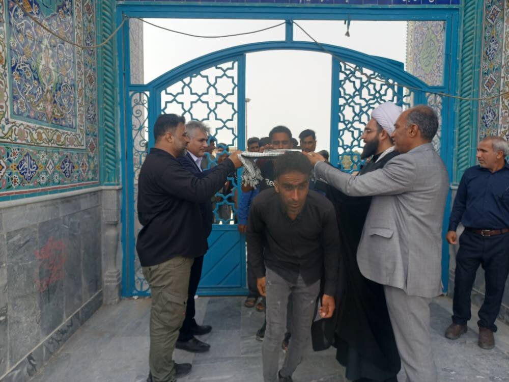 بدرقه ۵۰۰ زائر سیریکی در آستانه تشییع پیکر رهبر شهید انقلاب
