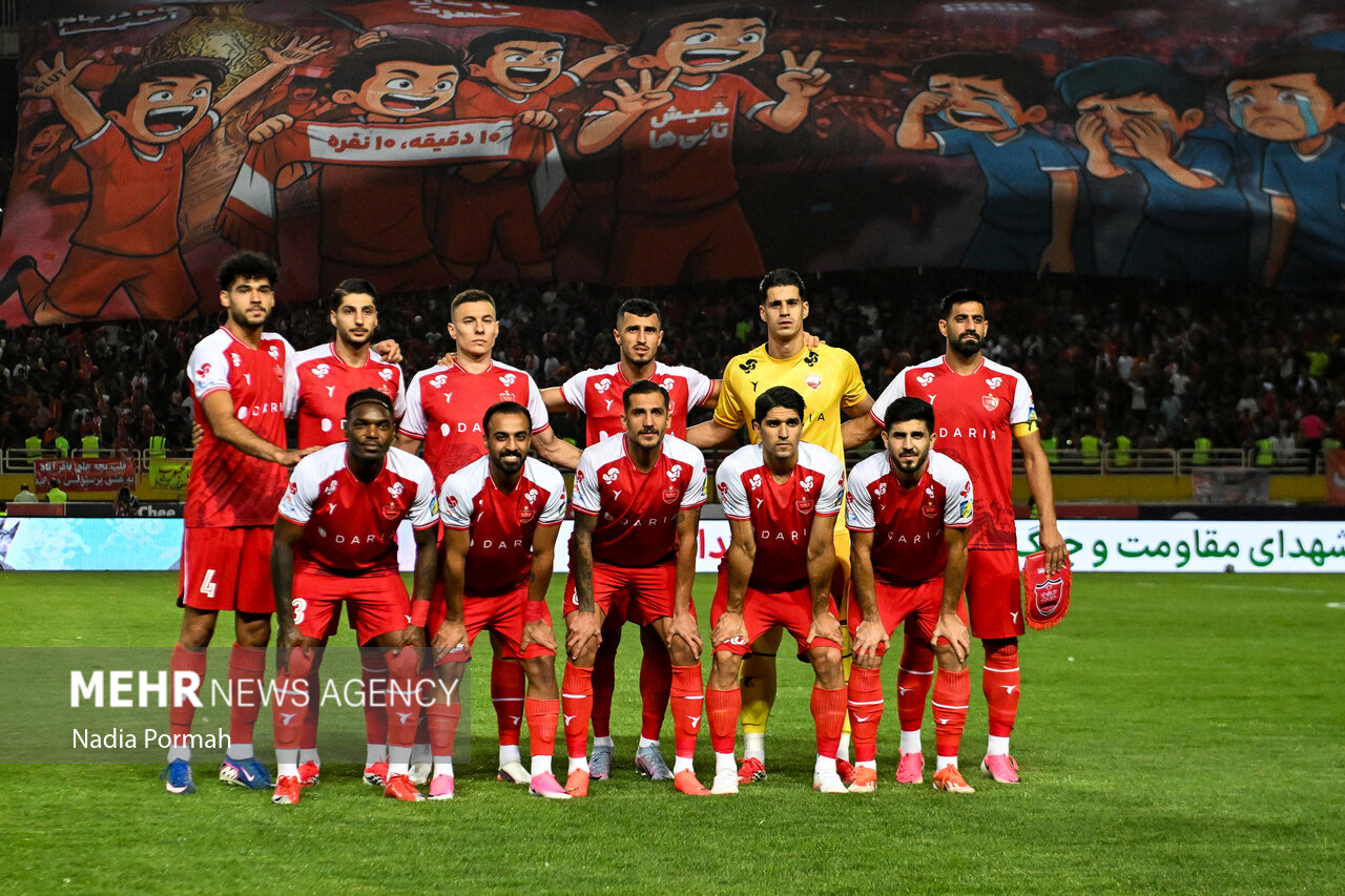 ترکیب پرسپولیس مقابل ذوب آهن اعلام شد