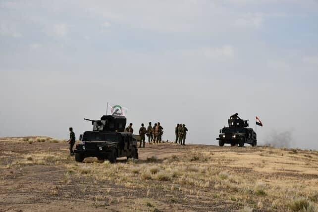 عملیات حشد شعبی علیه بقایای داعش در الانبار