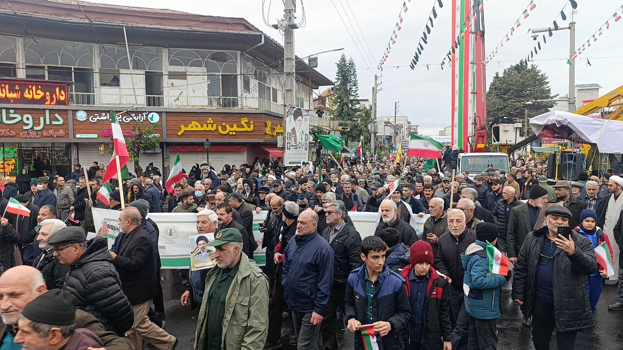 حضور پرشور مردم تنکابن در راهپیمایی روز جهانی قدس