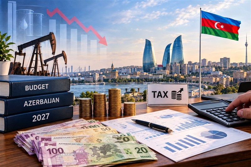 بودجه 2027 جمهوری آذربایجان؛ کاهش درآمدهای نفتی و فشار مالیاتی