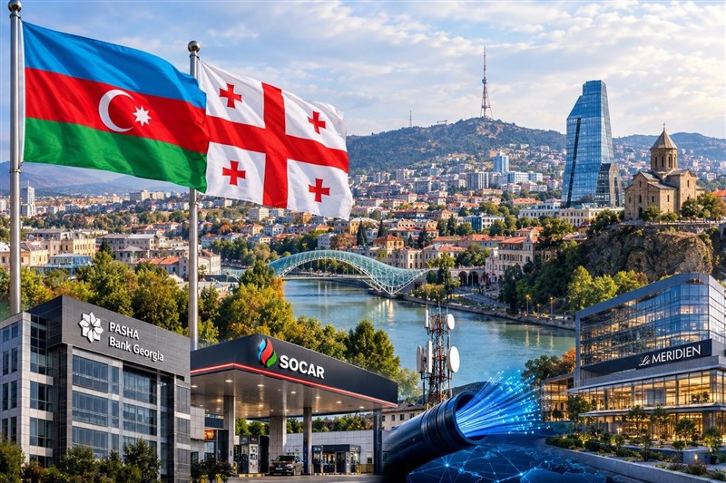 نفوذ گسترده کسب‌وکارهای جمهوری آذربایجان در گرجستان