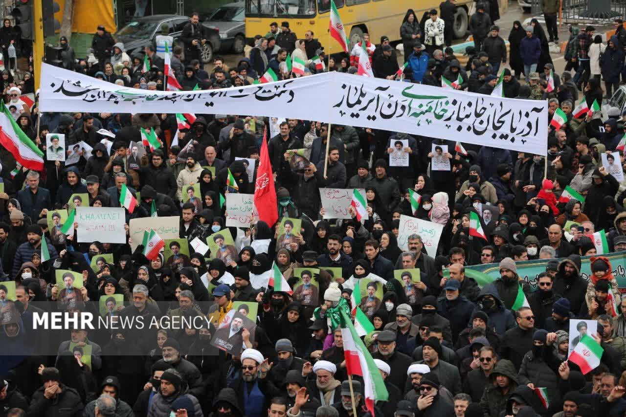 بیعت اردبیلی ها با رهبر انقلاب آیت الله سید مجتبی خامنه ای