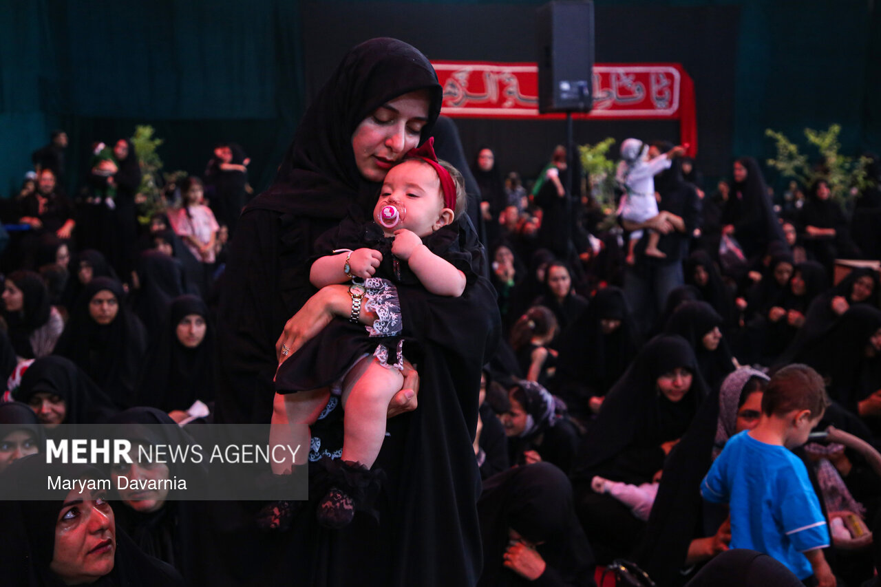 مراسم «شیرخوارگان حسینی» در بجنورد