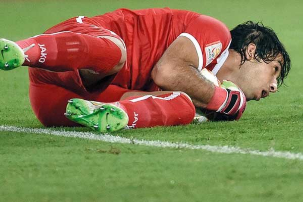 آیفون با روکش طلا؛ پاداش بسته ماندن دروازه‌بان عراق!