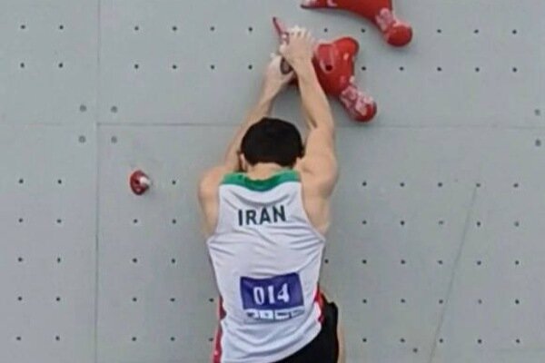 صعود علیپور به فینال چالش جهانی سنگ‌نوردی شانگهای