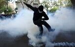 گزارش تصویری /  اعتراض دانش‌آموزان فرانسوی به وضعیت رو به وخامت مدارس