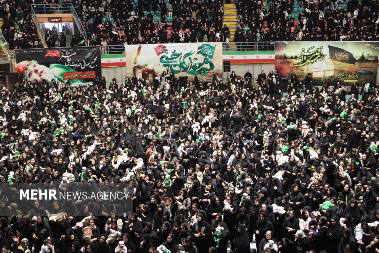 همایش شیرخوارگان حسینی در اردبیل