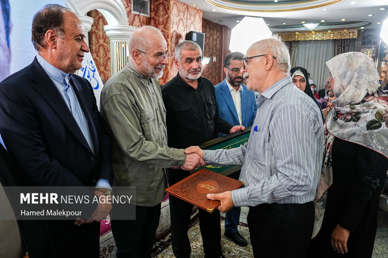 مراسم بزرگداشت روز خبرنگار با حضور رئیس مجلس