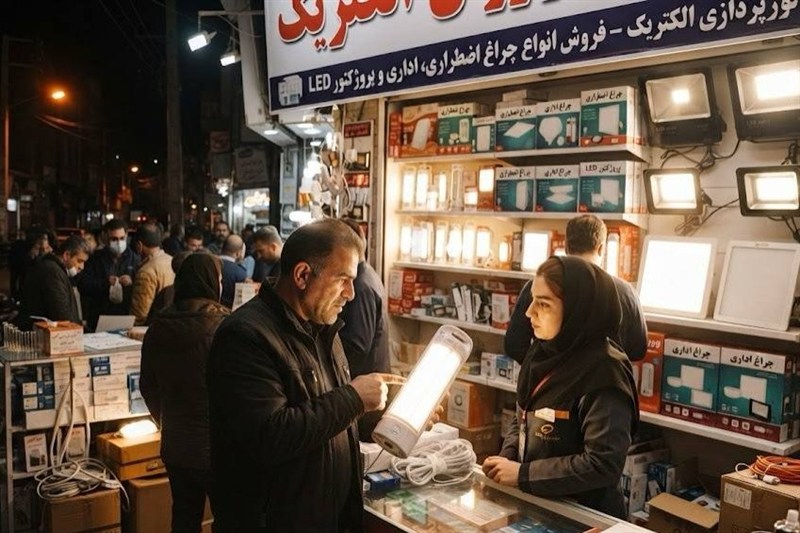 قطعی برق و جهش تقاضا در بازار روشنایی