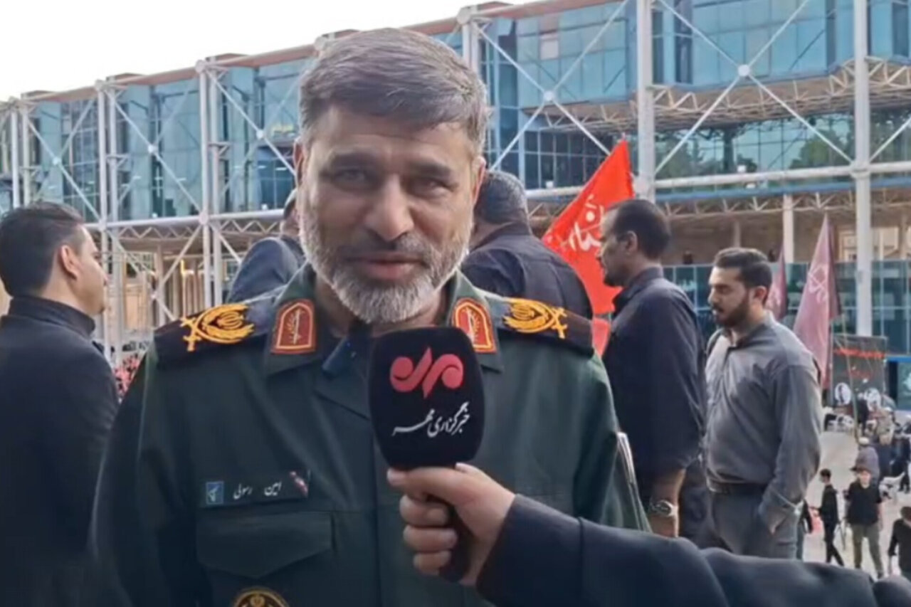 دعوت جانشین سپاه امام رضا (ع) از مردم برای مراسم تشییع رهبر شهید