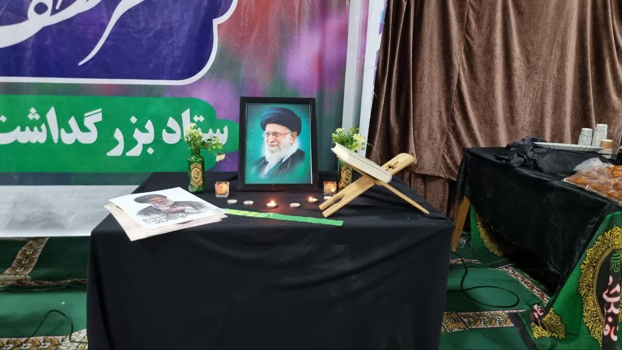 مراسم شب نوزدهم ماه رمضان در مصلی جمعه گناوه
