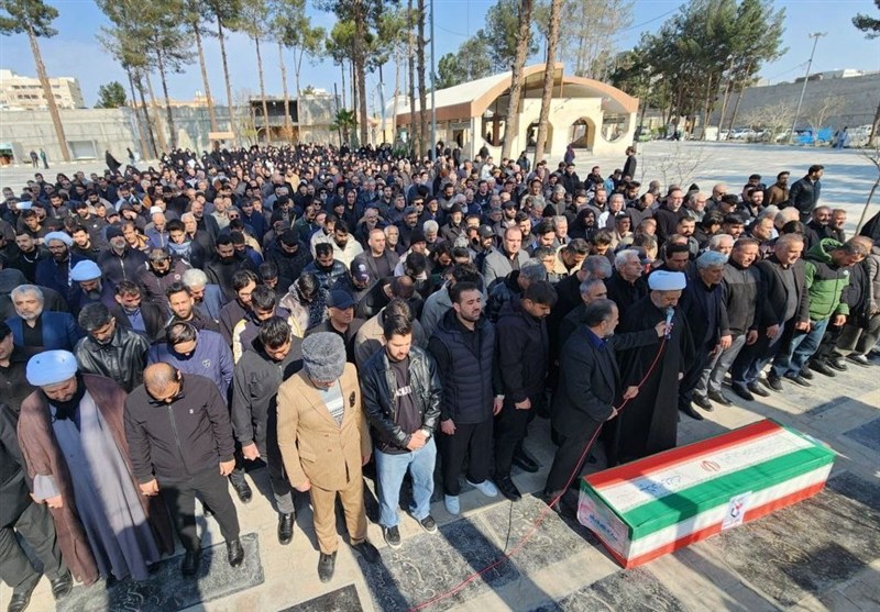 وداع باشکوه با شهید میلاد بهروزی در رباط‌کریم