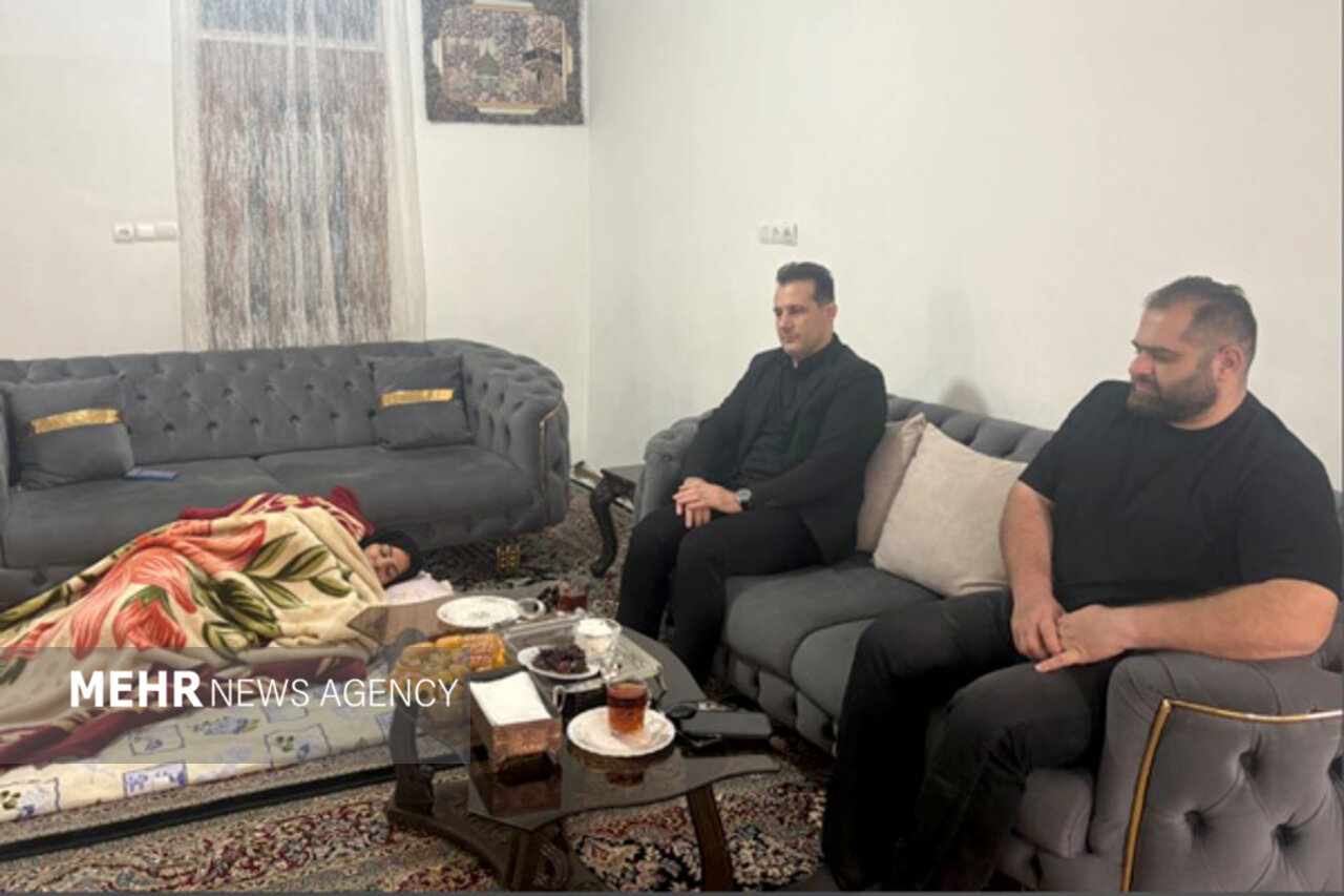 عیادت آرش میراسماعیلی از نایب رئیس فدراسیون جودو