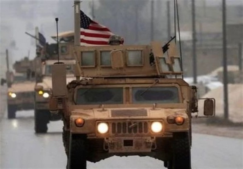 ورود یک ستون بزرگ از ارتش اشغالگر آمریکا به عراق از سمت سوریه