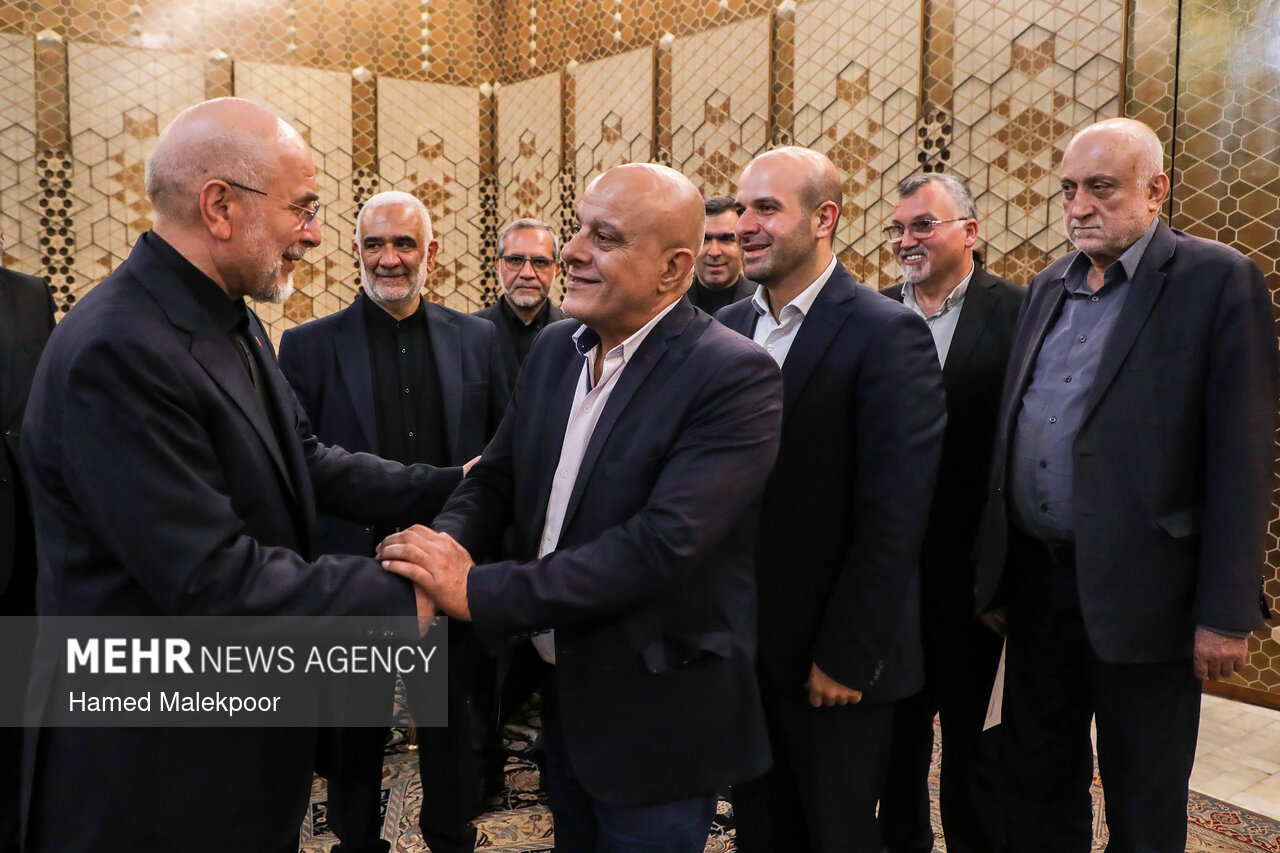 دیدار عضو ارشد جنبش امل لبنان با قالیباف