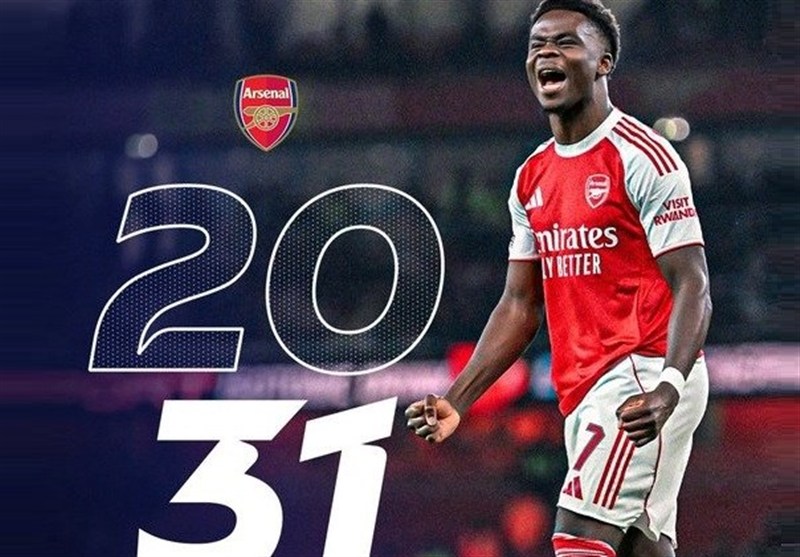 قرارداد ساکا با آرسنال تمدید شد