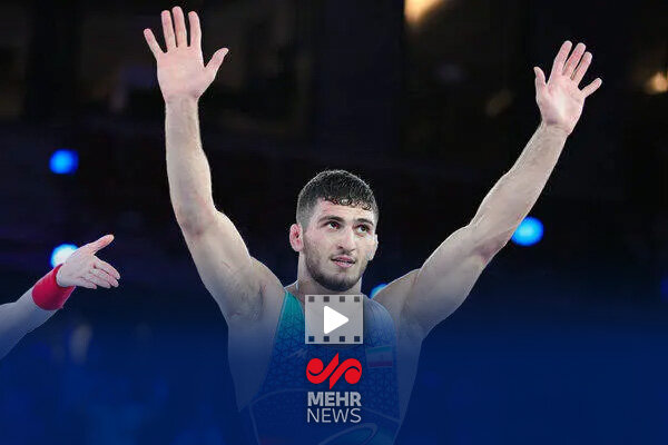 پیروزی نخودی بر حریف آمریکایی و کسب مدال طلا