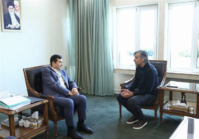 شمسایی به دیدار وزیر ورزش رفت