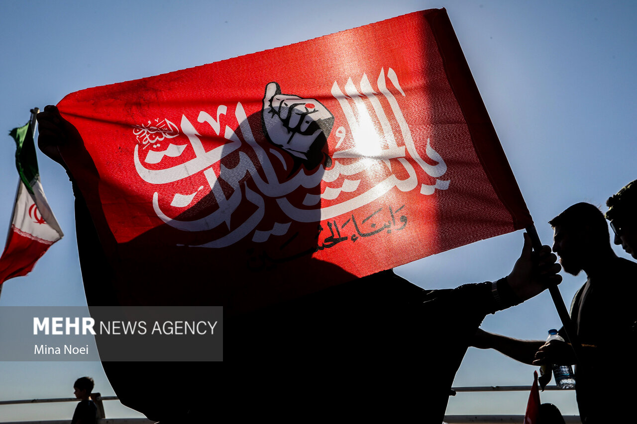 مراسم جاماندگان اربعین در تبریز