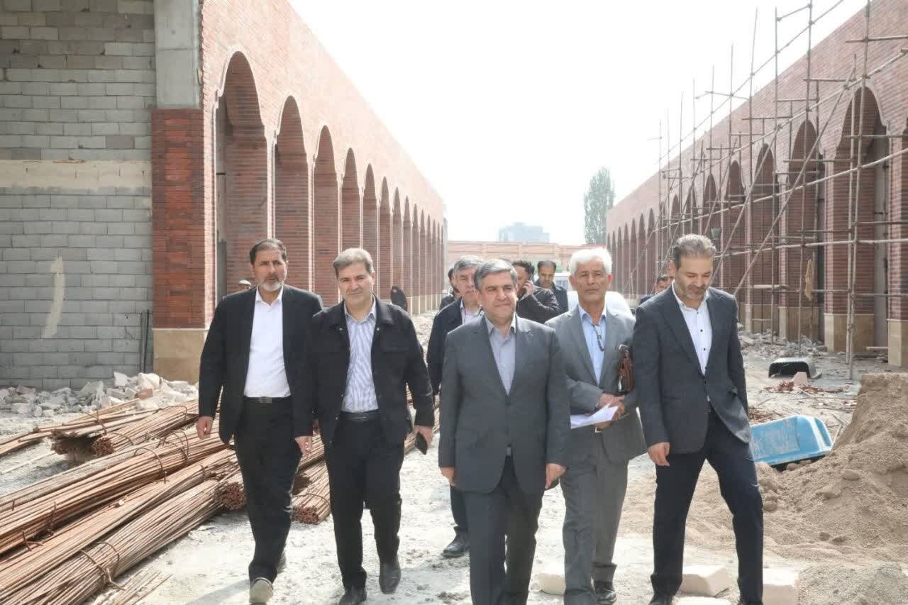 پیشرفت ۷۰درصدی فاز توسعه پروژه مشارکتی بازار میوه و تره‌بار