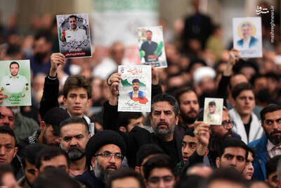 شهرخبر - تصاویر شهدای اغتشاشات در حسینیه امام خمینی (ره)