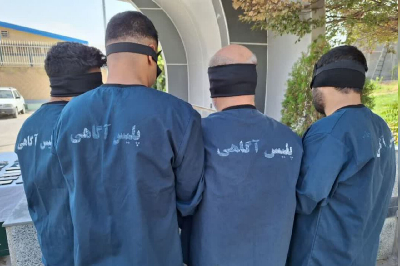 دستگیری ۵ سارق خودرو در مازندران