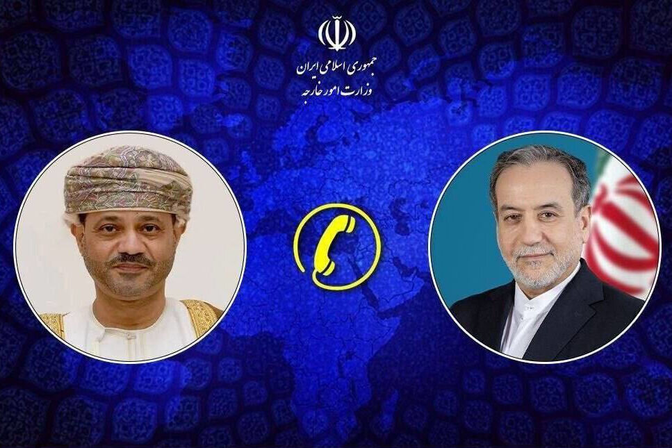 رایزنی تلفنی وزرای خارجه ایران و عمان