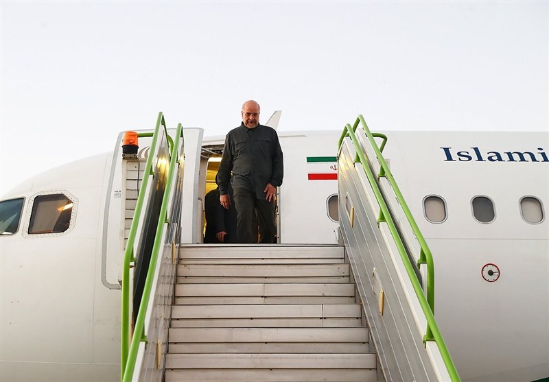 قالیباف وارد بغداد شد