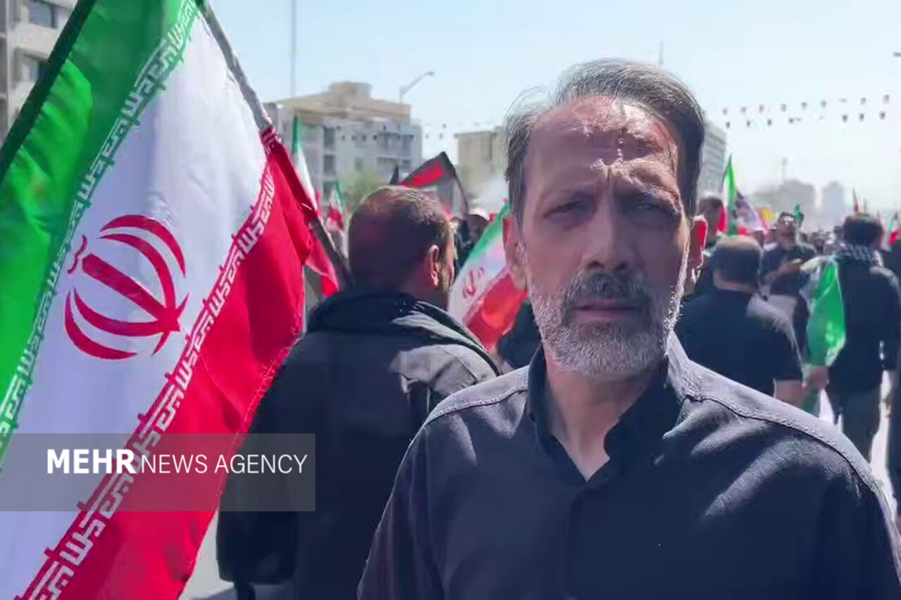 شهرام هروی: راه رهبر شهید با قدرت ادامه خواهد داشت