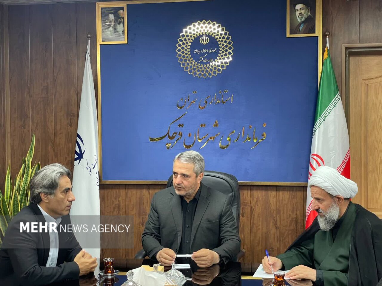 قرچک آماده میزبانی از ۱۰ هزار زائر مراسم تشییع قائد شهید شد