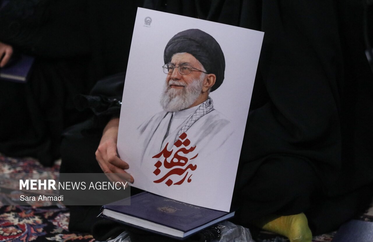 شبستان حضرت عبدالعظیم میزبان سوگواران شهدای خاندان امام شهید و رهبری