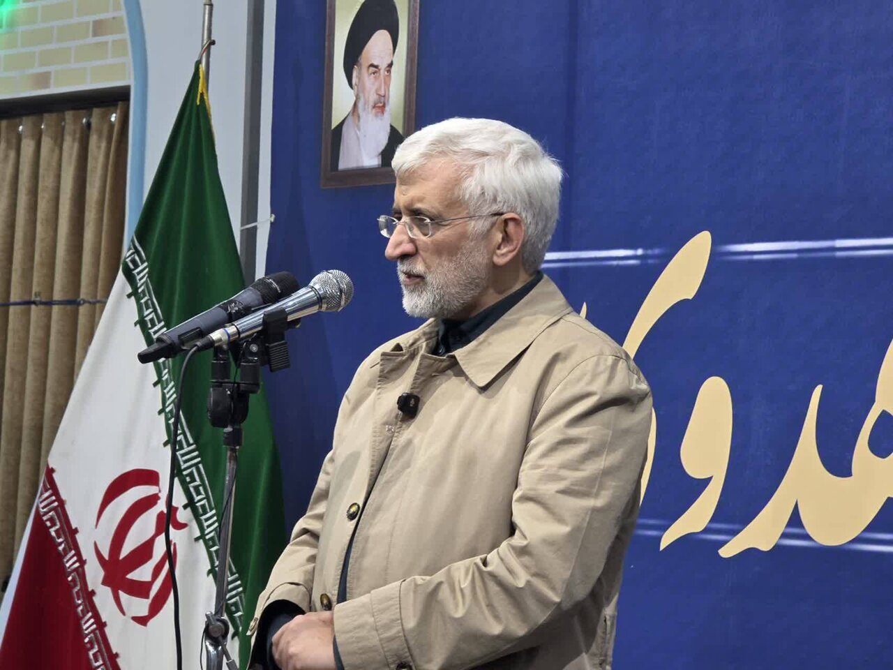جلیلی: امروز امام عصر سوگوار نایب برحقّ خود است