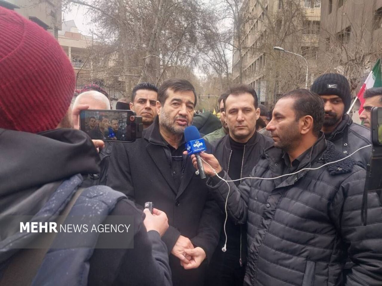 حضور وزیر ورزش و روسای فدراسیون ها در مراسم راهپیمایی روز قدس