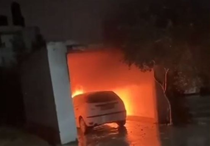 شهرک‌نشینان صهیونیست مسجدی را در جنوب نابلس به آتش کشیدند
